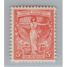 ARGENTINA 1922 GJ 537 ESTAMPILLA NUEVA MINT U$ 6